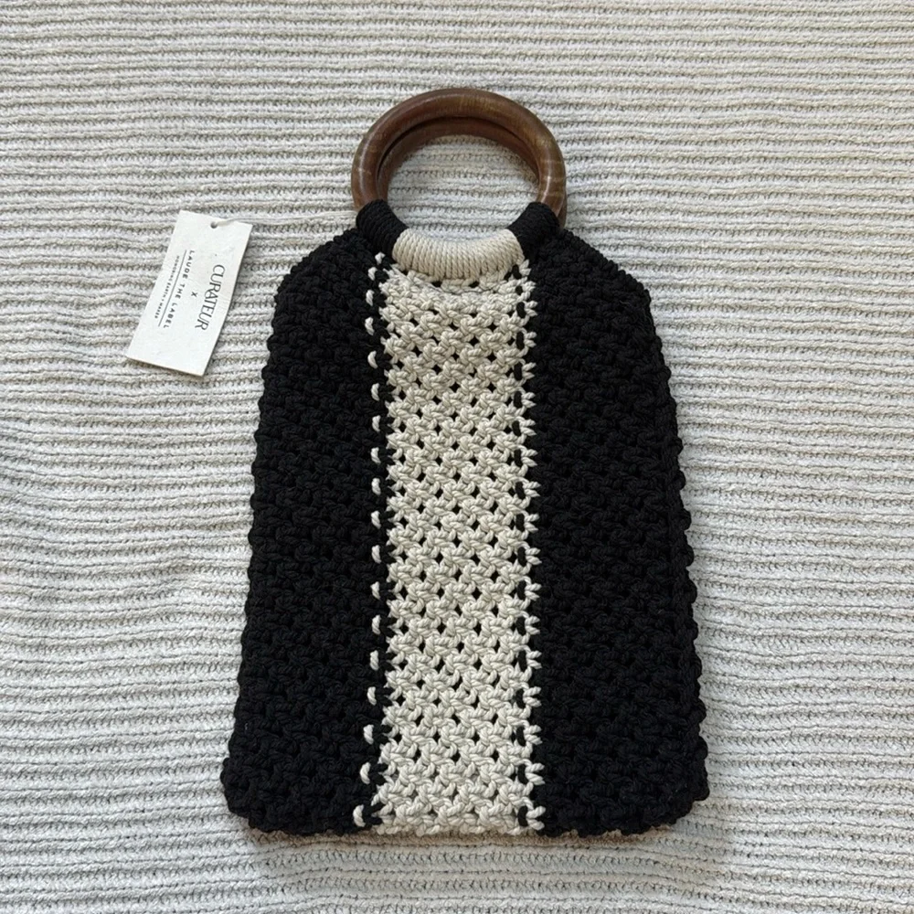 Curateur x Laude The Label The Gabby Macrame Bag - Picture 3 of 9